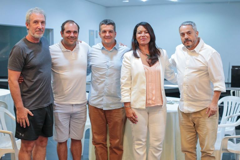 Caio Toledo, Mario Prado, Marcelo Castro, Rafaela Marques Bastos e Marcelo Castro