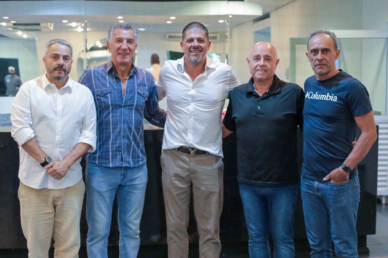 Marcelo Oliveira Lima, Waldir Fernandes, João Bosco, Kikko Mello e Wagner Queiroz