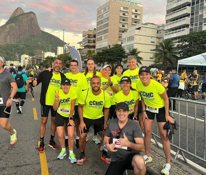 Equipe de corrida do Clube de Campo compete na Maratona do Rio de ...