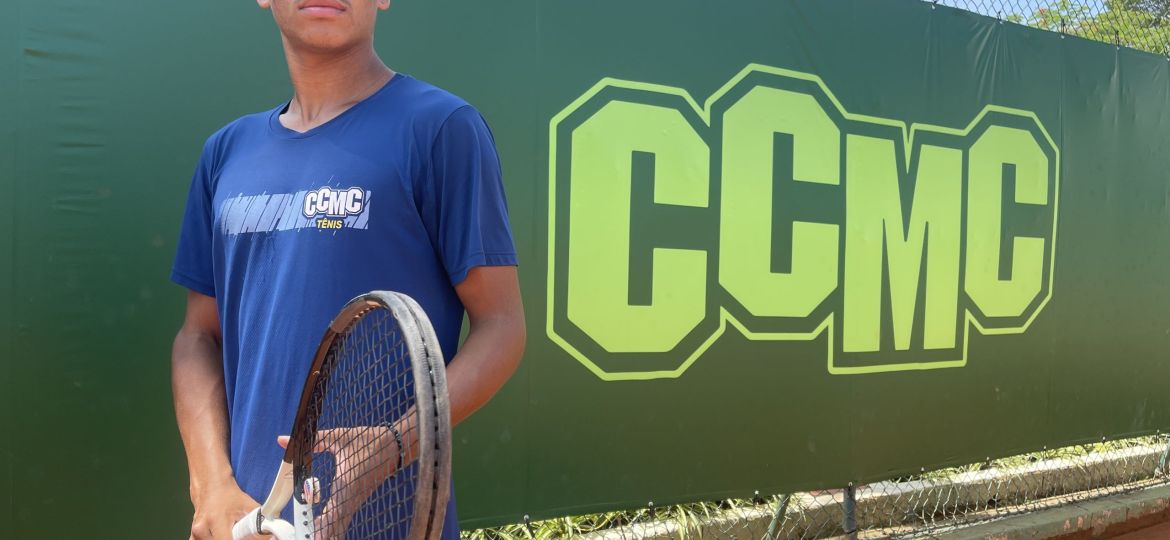 Tenista do Clube de Campo vence torneio em Itajaí e sobe posições